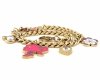 BRACELET GOLD CELEBRITY STAINLESS STEEL